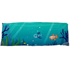 Ai Generated Ocean Sea Fish Aquatic Water Nature 2 Body Pillow Case (dakimakura) by Pakemis