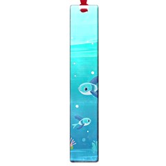 Ai Generated Ocean Sea Fish Aquatic Water Nature 2 Large Book Marks by Pakemis