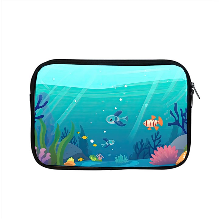 Ai Generated Ocean Sea Fish Aquatic Water Nature 2 Apple MacBook Pro 15  Zipper Case