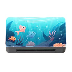 Ai Generated Ocean Sea Fish Aquatic Water Nature 4 Memory Card Reader With Cf by Pakemis