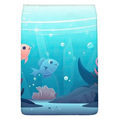 Ai Generated Ocean Sea Fish Aquatic Water Nature 4 Removable Flap Cover (l) by Pakemis