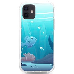 Ai Generated Ocean Sea Fish Aquatic Water Nature 4 Iphone 12/12 Pro Tpu Uv Print Case by Pakemis