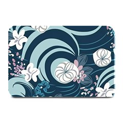 Flowers Pattern Floral Ocean Abstract Digital Art Plate Mats by Pakemis