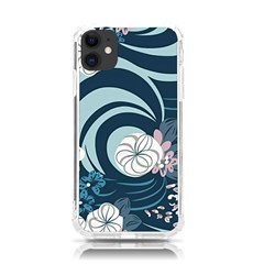 Flowers Pattern Floral Ocean Abstract Digital Art Iphone 11 Tpu Uv Print Case