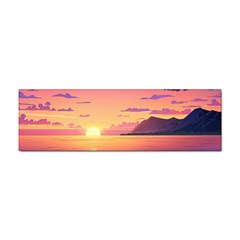 Sunset Ocean Beach Water Tropical Island Vacation 3 Sticker Bumper (10 Pack) by Pakemis