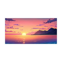 Sunset Ocean Beach Water Tropical Island Vacation 3 Yoga Headband by Pakemis