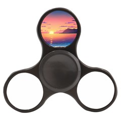 Sunset Ocean Beach Water Tropical Island Vacation 3 Finger Spinner by Pakemis