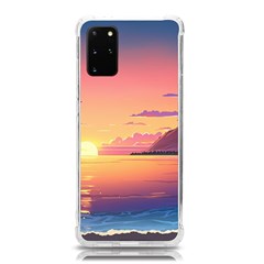 Sunset Ocean Beach Water Tropical Island Vacation 3 Samsung Galaxy S20plus 6 7 Inch Tpu Uv Case by Pakemis