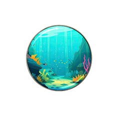 Intro Youtube Background Wallpaper Aquatic Water Hat Clip Ball Marker (4 Pack) by Pakemis