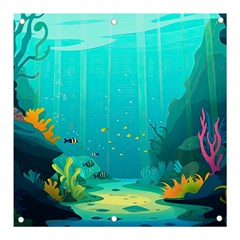 Intro Youtube Background Wallpaper Aquatic Water Banner And Sign 3  X 3  by Pakemis