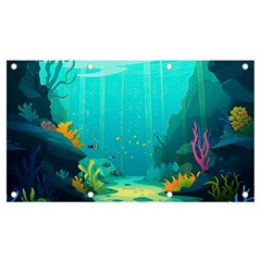 Intro Youtube Background Wallpaper Aquatic Water Banner And Sign 7  X 4  by Pakemis