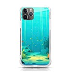 Intro Youtube Background Wallpaper Aquatic Water iPhone 11 Pro 5.8 Inch TPU UV Print Case Front