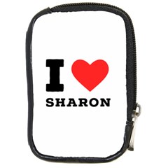 I Love Sharon Compact Camera Leather Case