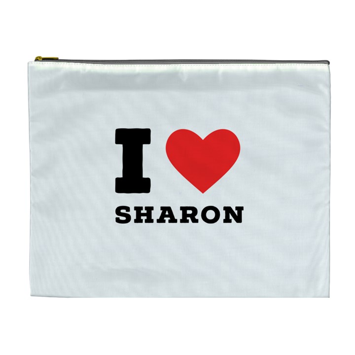 I love sharon Cosmetic Bag (XL)