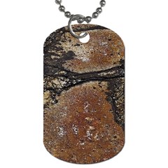 Rustic Charm Abstract Print Dog Tag (one Side) by dflcprintsclothing