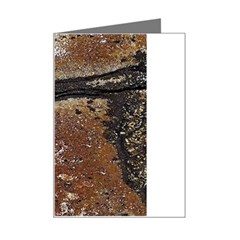 Rustic Charm Abstract Print Mini Greeting Card by dflcprintsclothing