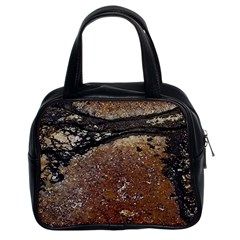 Rustic Charm Abstract Print Classic Handbag (two Sides) by dflcprintsclothing