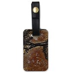 Rustic Charm Abstract Print Luggage Tag (one side) Front