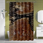 Rustic Charm Abstract Print Shower Curtain 48  x 72  (Small)  Curtain(48  X 72 ) - 42.18 x64.8  Curtain(48  X 72 )