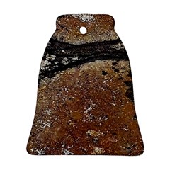 Rustic Charm Abstract Print Bell Ornament (two Sides) by dflcprintsclothing