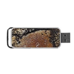 Rustic Charm Abstract Print Portable Usb Flash (two Sides) by dflcprintsclothing