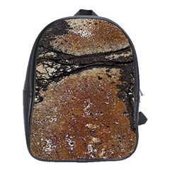 Rustic Charm Abstract Print School Bag (xl)