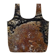 Rustic Charm Abstract Print Full Print Recycle Bag (l) by dflcprintsclothing