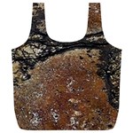 Rustic Charm Abstract Print Full Print Recycle Bag (XL) Back