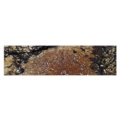 Rustic Charm Abstract Print Oblong Satin Scarf (16  X 60 ) by dflcprintsclothing