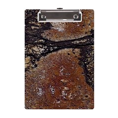 Rustic Charm Abstract Print A5 Acrylic Clipboard by dflcprintsclothing