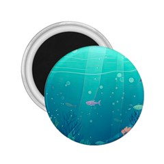 Ai Generated Ocean Sea Fish Aquatic Water Nature 3 2 25  Magnets by Pakemis