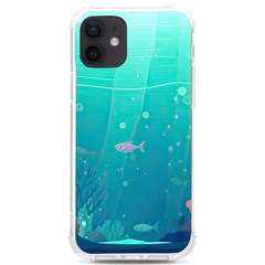 Ai Generated Ocean Sea Fish Aquatic Water Nature 3 Iphone 12/12 Pro Tpu Uv Print Case by Pakemis