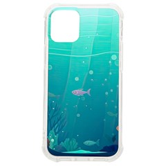 Ai Generated Ocean Sea Fish Aquatic Water Nature 3 Iphone 12 Mini Tpu Uv Print Case	 by Pakemis