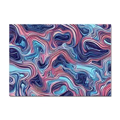 Fluid Art Pattern Sticker A4 (10 Pack) by GardenOfOphir