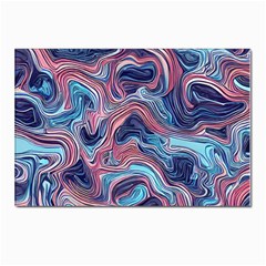 Fluid Art Pattern Postcards 5  X 7  (pkg Of 10) by GardenOfOphir