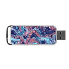 Fluid Art Pattern Portable Usb Flash (one Side) by GardenOfOphir