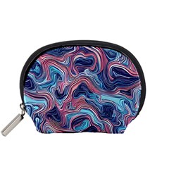 Fluid Art Pattern Accessory Pouch (small) by GardenOfOphir