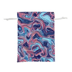 Fluid Art Pattern Lightweight Drawstring Pouch (l) by GardenOfOphir