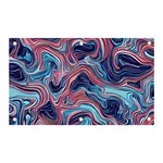 Fluid Art Pattern Banner and Sign 5  x 3  Front