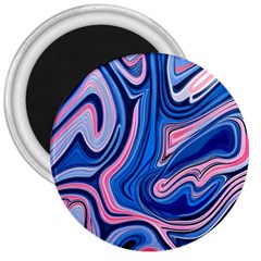 Abstract Liquid Art Pattern 3  Magnets by GardenOfOphir