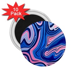 Abstract Liquid Art Pattern 2 25  Magnets (10 Pack)  by GardenOfOphir