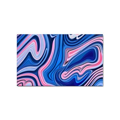 Abstract Liquid Art Pattern Sticker (rectangular) by GardenOfOphir