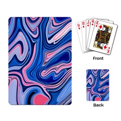 Abstract Liquid Art Pattern Playing Cards Single Design (rectangle) by GardenOfOphir