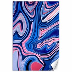 Abstract Liquid Art Pattern Canvas 24  X 36  by GardenOfOphir