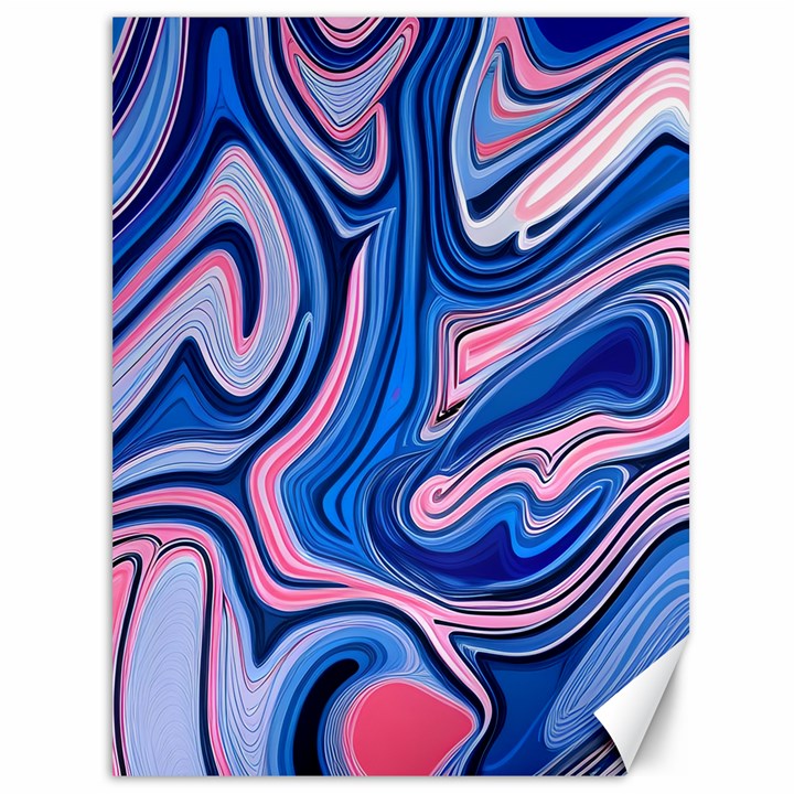 Abstract Liquid Art Pattern Canvas 36  x 48 