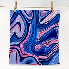 Abstract Liquid Art Pattern Face Towel by GardenOfOphir