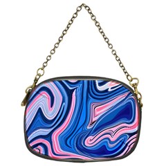 Abstract Liquid Art Pattern Chain Purse (two Sides) by GardenOfOphir