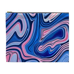 Abstract Liquid Art Pattern Cosmetic Bag (xl) by GardenOfOphir