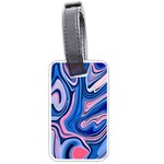 Abstract Liquid Art Pattern Luggage Tag (one side) Front