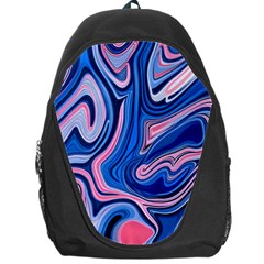 Abstract Liquid Art Pattern Backpack Bag by GardenOfOphir